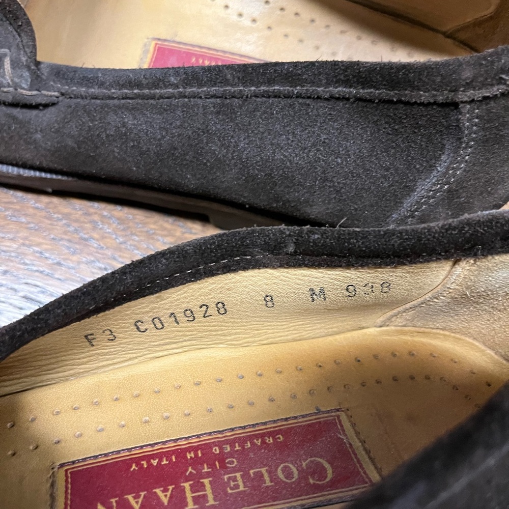 Cole Haan Suede horse bit loafers - brown. Size 8m. Worn a handful of times